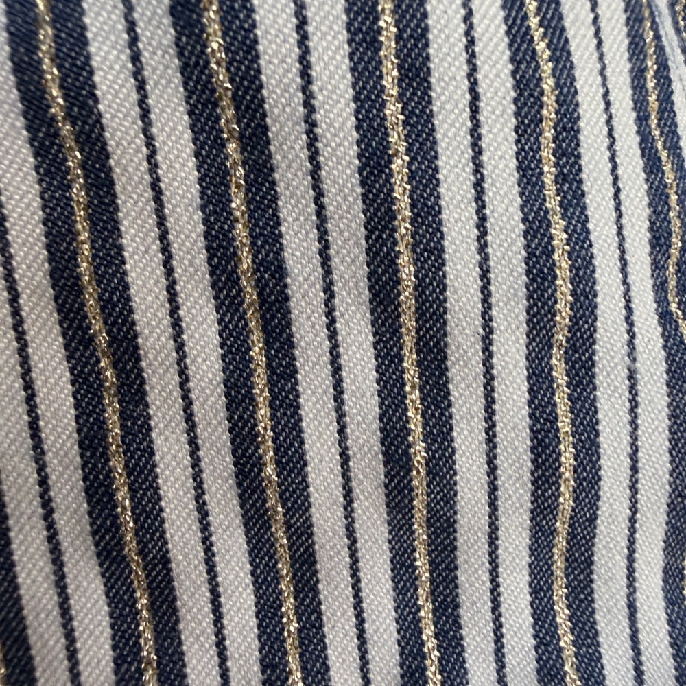 NOCTURNE Striped Crop Shirt - Picture 8 of 9